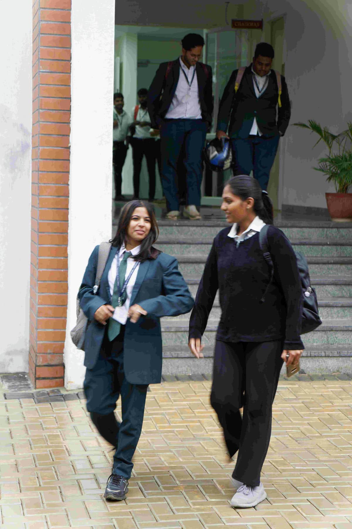 woman sitting on the chair